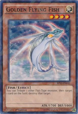 Golden Flying Fish (Shatterfoil) (BP03-EN040) (BP03)