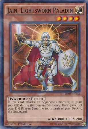 Jain, Lightsworn Paladin (Shatterfoil) (BP03-EN042) (BP03)