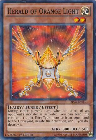 Herald of Orange Light (Shatterfoil) (BP03-EN050) (BP03)