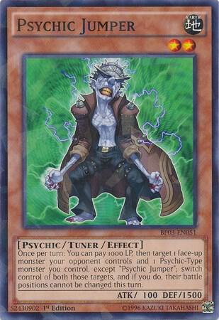 Psychic Jumper (Shatterfoil) (BP03-EN051) (BP03)