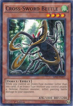 Cross-Sword Beetle (Shatterfoil) (BP03-EN053) (BP03)