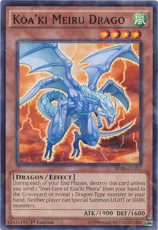 Koa'ki Meiru Drago (Shatterfoil) (BP03-EN057) (BP03)