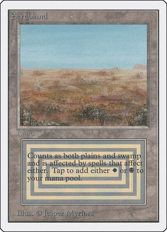 Image for Scrubland (2ED) - Magic: The Gathering