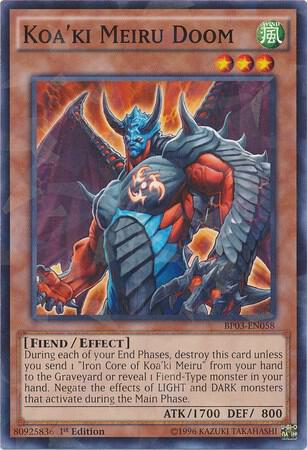 Koa'ki Meiru Doom (Shatterfoil) (BP03-EN058) (BP03)