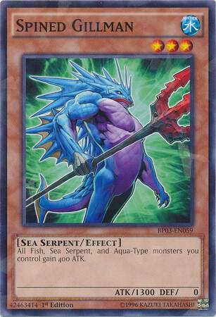 Spined Gillman (Shatterfoil) (BP03-EN059) (BP03)