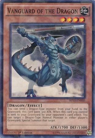 Vanguard of the Dragon (Shatterfoil) (BP03-EN060) (BP03)