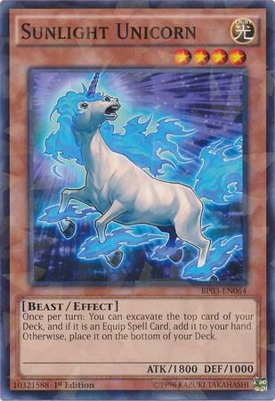 Sunlight Unicorn (Shatterfoil) (BP03-EN064) (BP03)