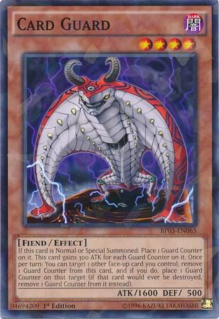 Card Guard (Shatterfoil) (BP03-EN065) (BP03)