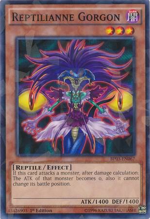 Reptilianne Gorgon (Shatterfoil) (BP03-EN067) (BP03)