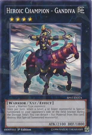 Heroic Champion - Gandiva (Shatterfoil) (BP03-EN124) (BP03)