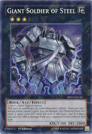 Giant Soldier of Steel (Shatterfoil) (BP03-EN126) (BP03)