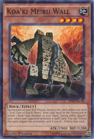 Koa'ki Meiru Wall (Shatterfoil) (BP03-EN081) (BP03)