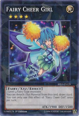 Fairy Cheer Girl (Shatterfoil) (BP03-EN129) (BP03)
