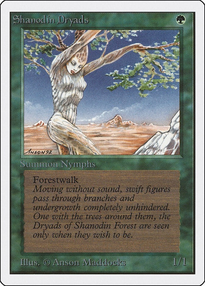 Shanodin Dryads (2ED)