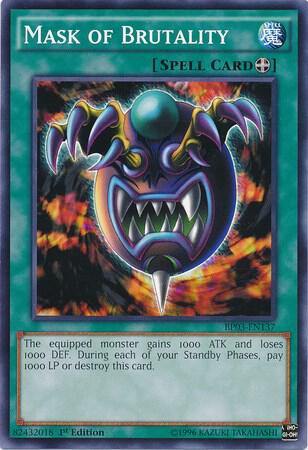 Mask of Brutality (BP03-EN137) (BP03)