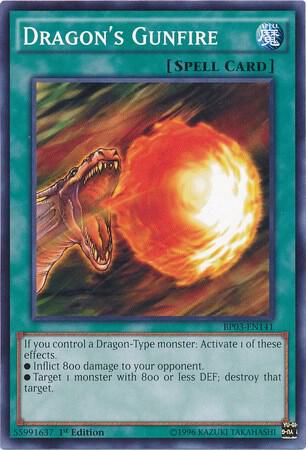 Dragon's Gunfire (BP03-EN141) (BP03)