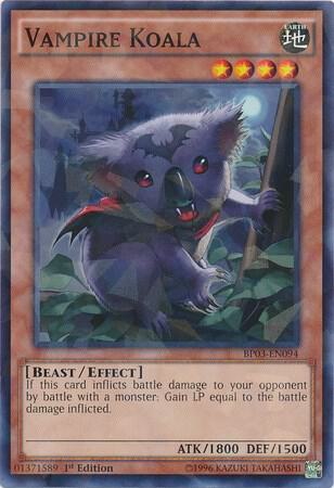 Vampire Koala (Shatterfoil) (BP03-EN094) (BP03)