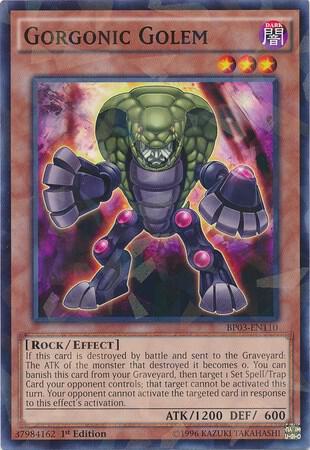 Gorgonic Golem (Shatterfoil) (BP03-EN110) (BP03)