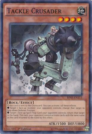 Tackle Crusader (Shatterfoil) (BP03-EN113) (BP03)