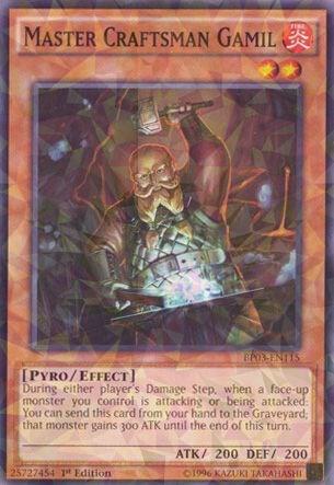 Master Craftsman Gamil (Shatterfoil) (BP03-EN115) (BP03)