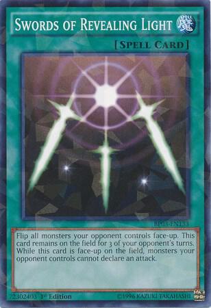 Swords of Revealing Light (Shatterfoil) (BP03-EN133) (BP03)