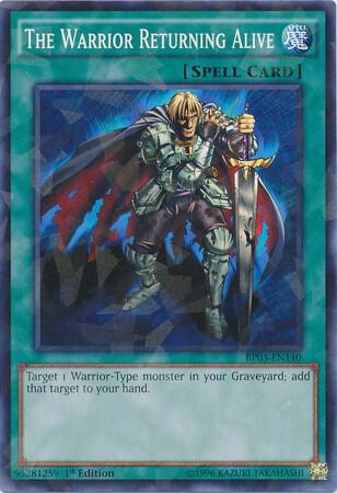 The Warrior Returning Alive (Shatterfoil) (BP03-EN140) (BP03)