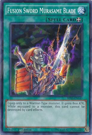 Fusion Sword Murasame Blade (Shatterfoil) (BP03-EN143) (BP03)