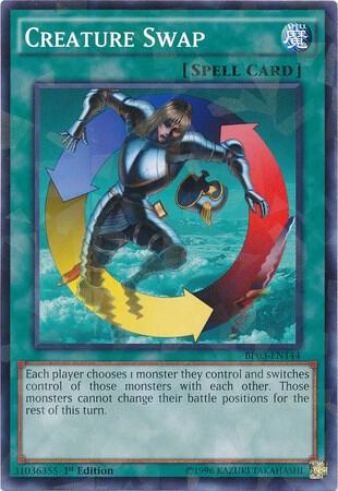 Creature Swap (Shatterfoil) (BP03-EN144) (BP03)