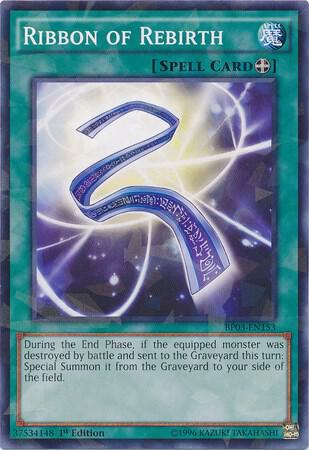 Ribbon of Rebirth (Shatterfoil) (BP03-EN153) (BP03)