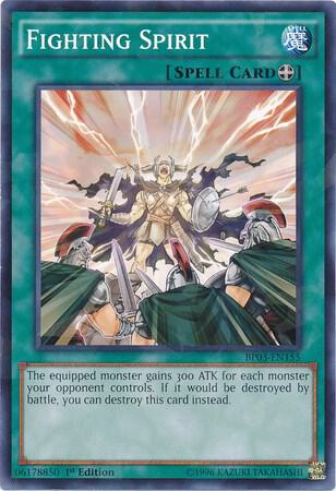 Fighting Spirit (Shatterfoil) (BP03-EN155) (BP03)