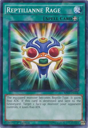 Reptilianne Rage (Shatterfoil) (BP03-EN166) (BP03)
