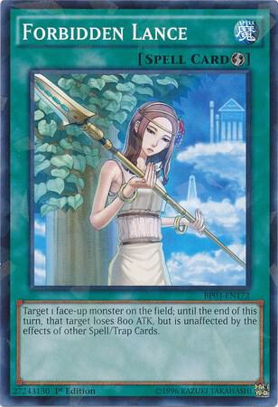 Forbidden Lance (Shatterfoil) (BP03-EN172) (BP03)