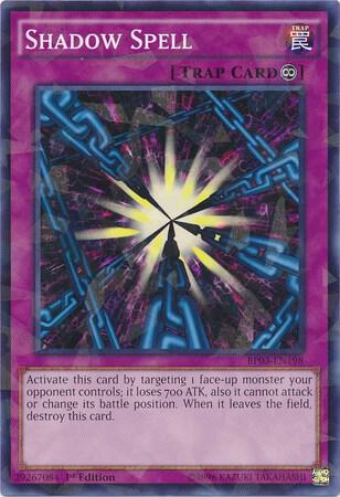 Shadow Spell (Shatterfoil) (BP03-EN198) (BP03)