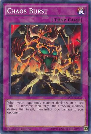 Chaos Burst (Shatterfoil) (BP03-EN203) (BP03)