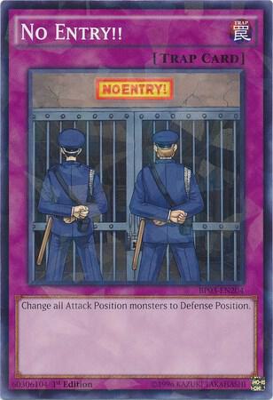 No Entry!! (Shatterfoil) (BP03-EN204) (BP03)