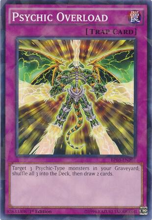 Psychic Overload (Shatterfoil) (BP03-EN207) (BP03)