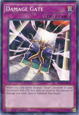 Damage Gate (Shatterfoil) (BP03-EN218) (BP03)
