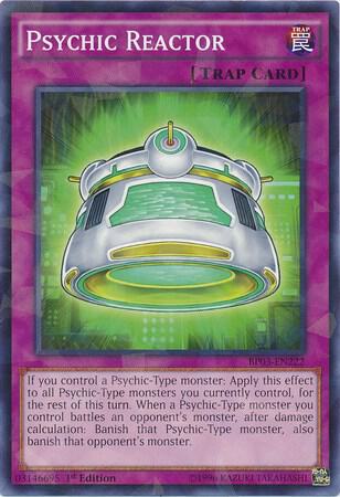 Psychic Reactor (Shatterfoil) (BP03-EN222) (BP03)