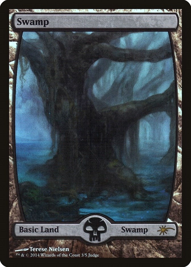 Image for Swamp - Full Art (3) (3) (JDG) - Magic: The Gathering