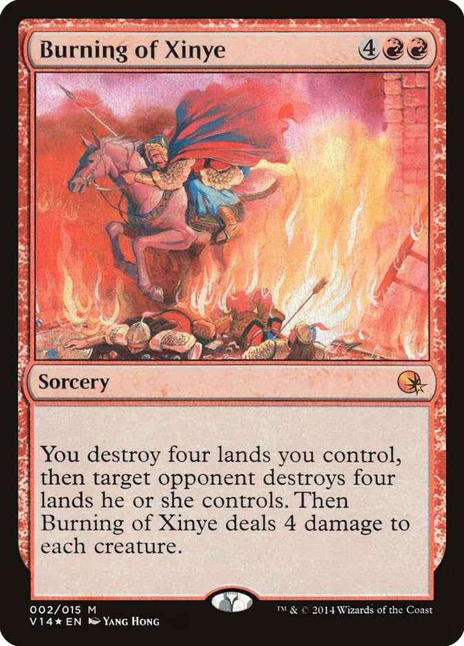 Image for Burning of Xinye (2) (V14) - Magic: The Gathering