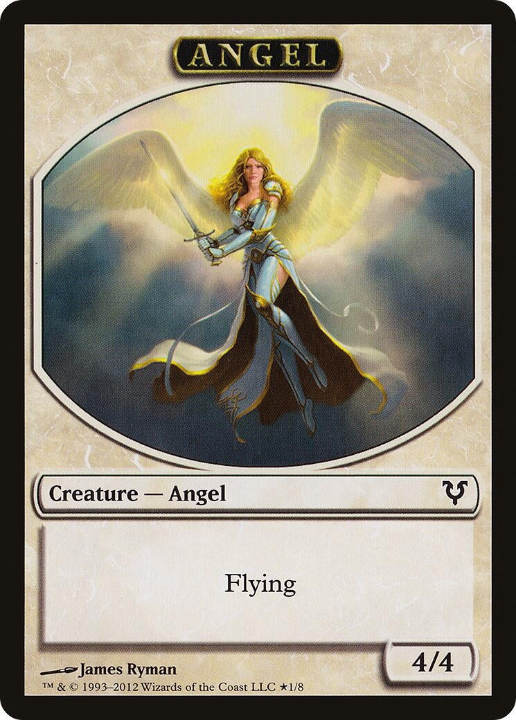 Image for Angel // Demon Double-Sided Token (1 // 5) (AVR) - Magic: The Gathering
