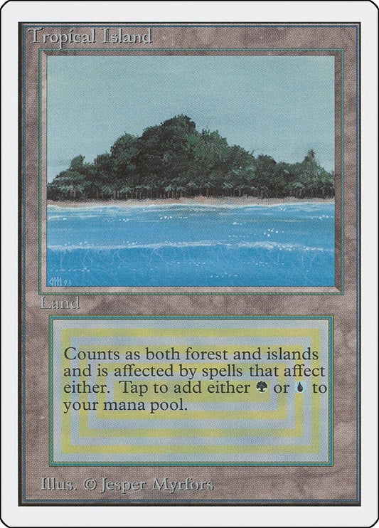 Image for Tropical Island (2ED) - Magic: The Gathering