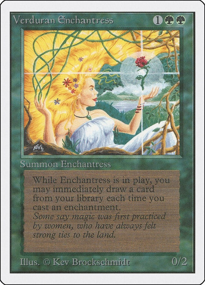 Verduran Enchantress (2ED)