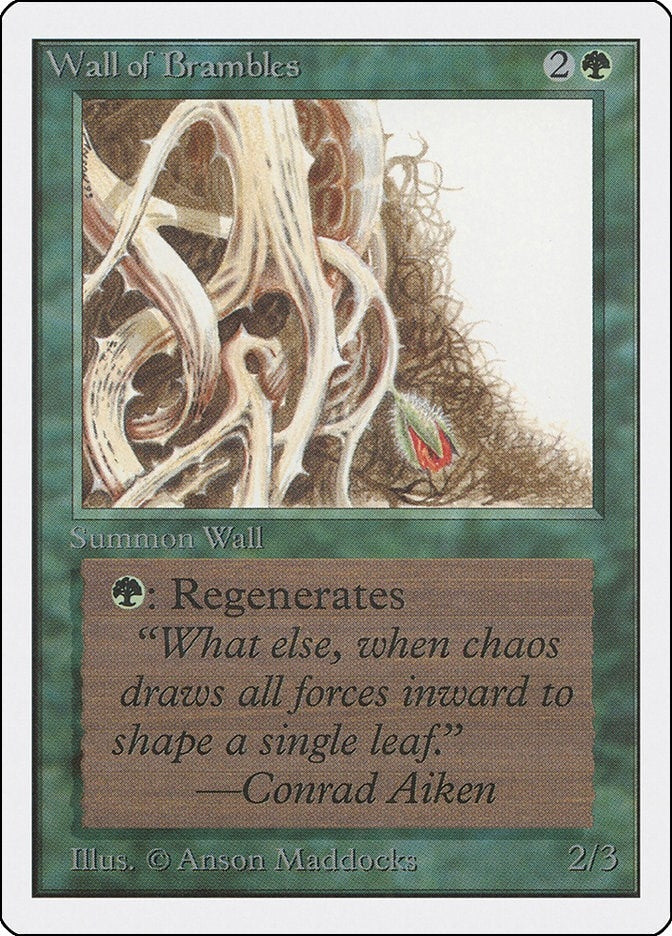 Wall of Brambles (2ED)