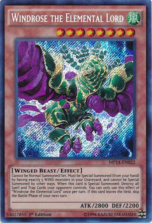 Windrose the Elemental Lord (MP14-EN022) (MP14)