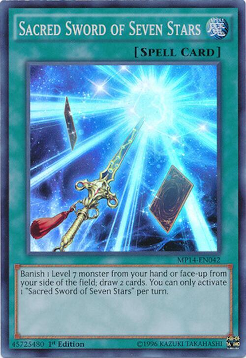 Sacred Sword of Seven Stars (MP14-EN042) (MP14)