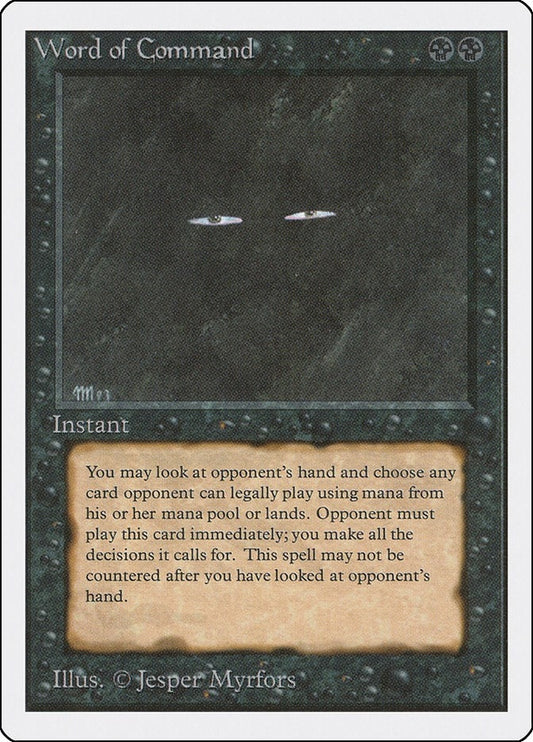 Image for Word of Command (2ED) - Magic: The Gathering