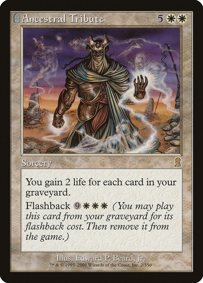 Image for Ancestral Tribute (2) (ODY) - Magic: The Gathering
