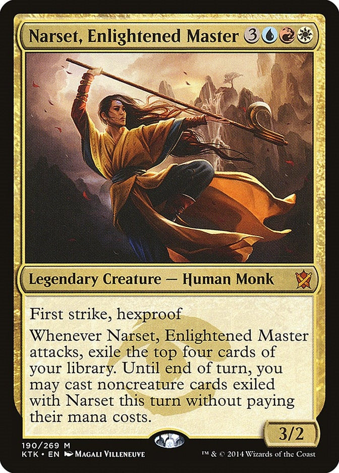 Image for Narset, Enlightened Master (190) (KTK) - Magic: The Gathering