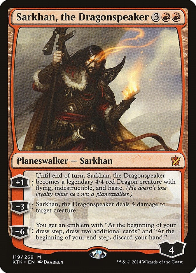 Image for Sarkhan, the Dragonspeaker (119) (KTK) - Magic: The Gathering